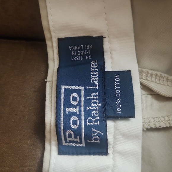 Ralph Lauren men's khaki shorts size 34 - Picture 7 of 10